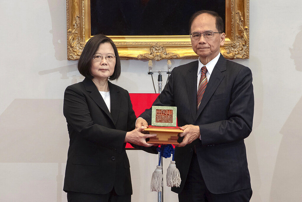 APTOPIX Taiwan Politics